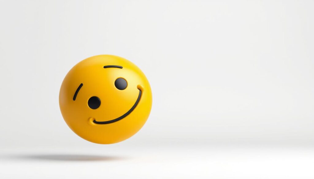 inverted smile emoji explanation