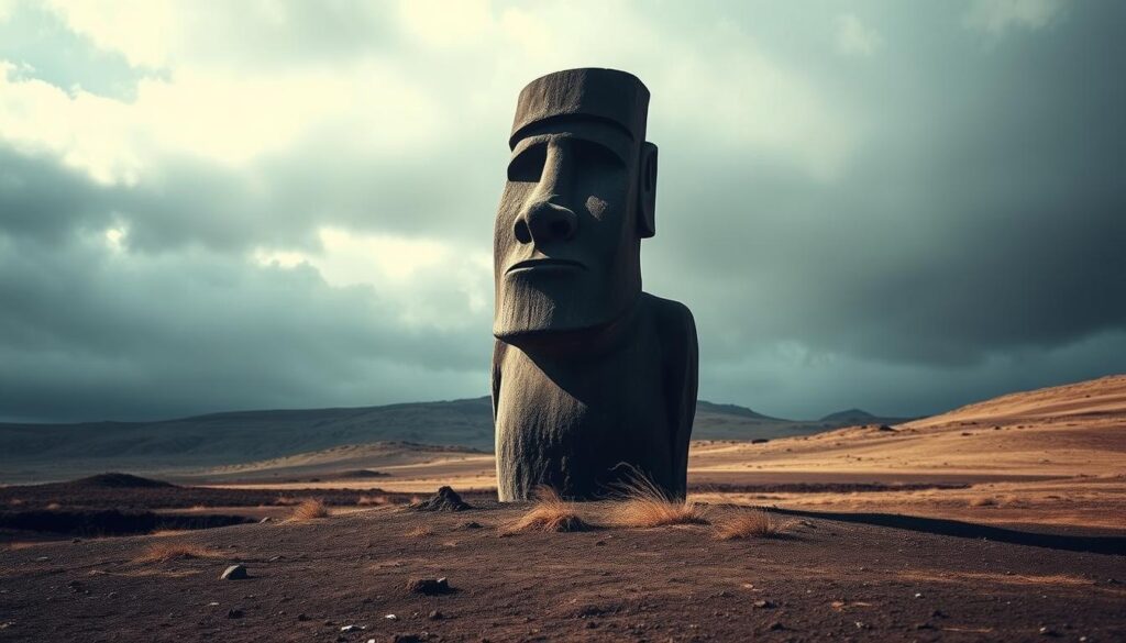 moai statue emoji meaning 🗿