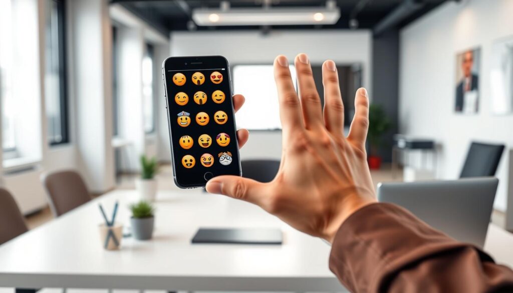 emoji etiquette for work