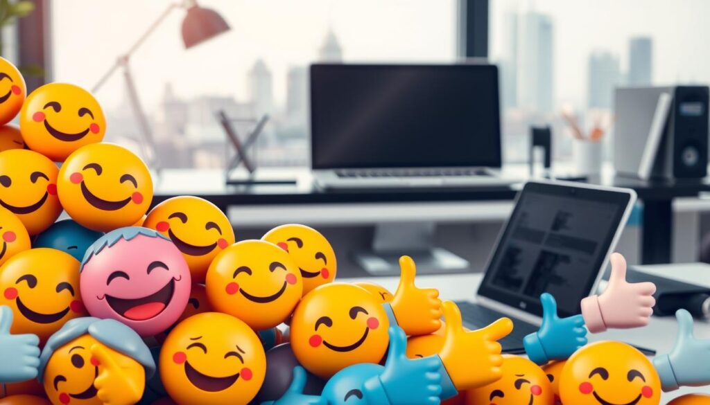 emojis in business communication