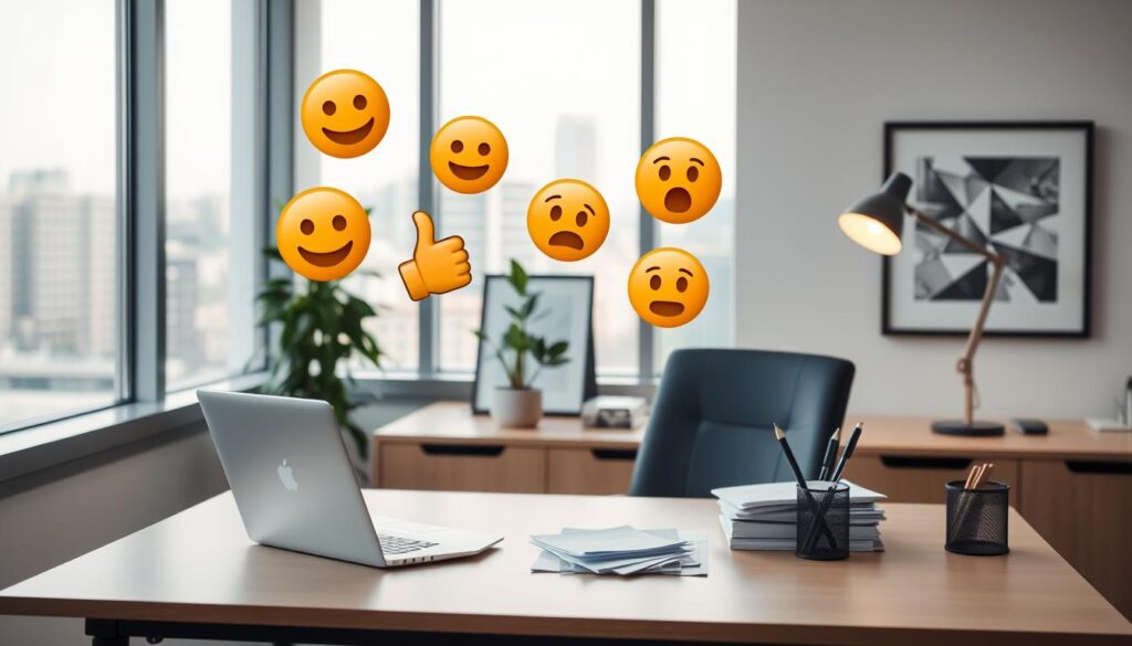 emojis in professional communication
