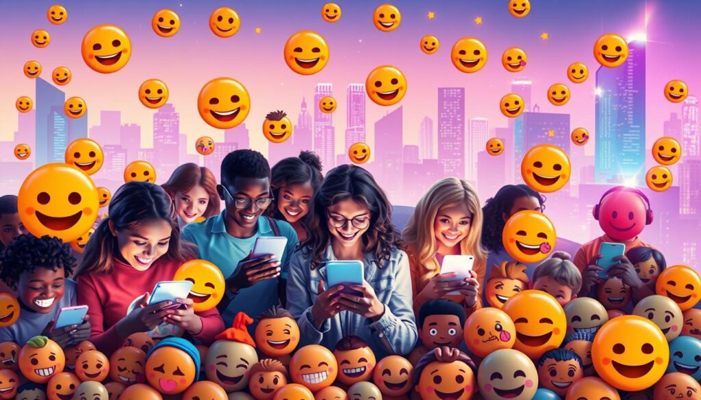how to respond with emojis
